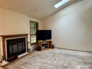 Snuggle up next to this electric fireplace ... guaranteed to keep you warm and cozy!