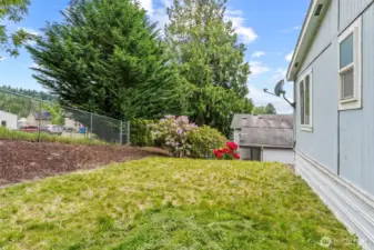 Private Side Yard