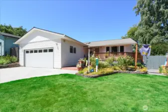 Beautiful Landscaped Yard