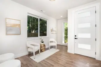 Entry way.
