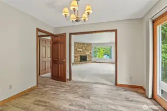 Dining Room off Living Room