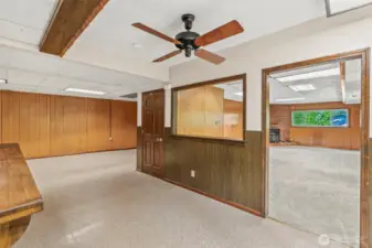 Large Rec Room Space Downstairs