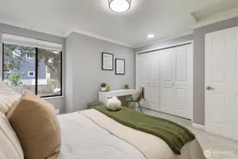 Large second bedroom