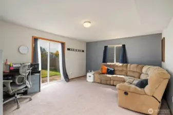 Lower level rec/bonus room