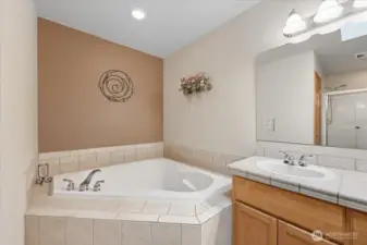 Five Piece Primary Bathroom