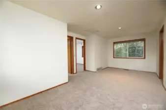 Upper floor bonus room outside bedrooms 2 & 3