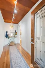 Entry way to main house