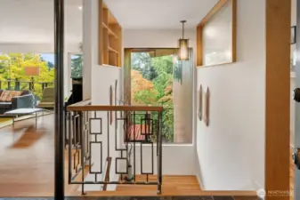 The large picture window welcomes you from the moment you enter.