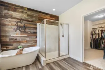 Upgraded closet system