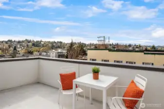 Enjoy territorial views, including the Olympics!