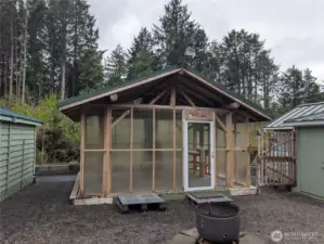 Covered outdoor patio