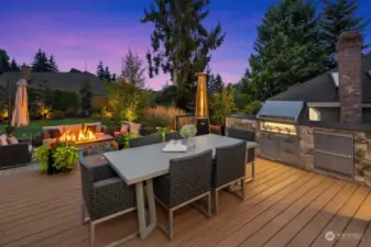 Built-in BBQ stays with the home