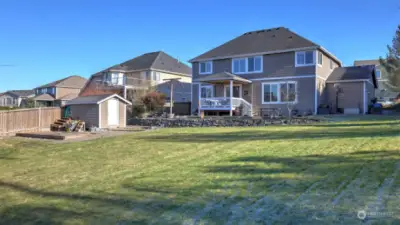 A stunning exterior view of the home, showcasing its impressive structure and design.