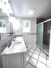 Upstairs bathroom