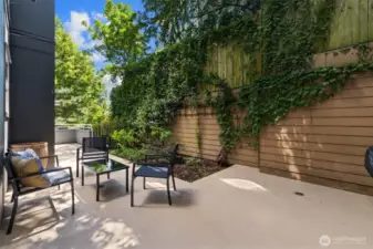Enjoy entertaining, relaxing, or dining al fresco off of your ~410sqft private patio.
