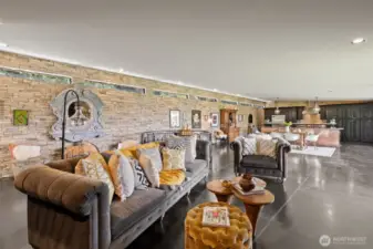 Living rm/great rm looking towards dining and kitchen