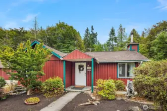 The Cabin front view