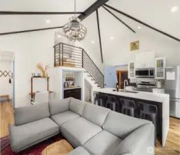 The Cottage living room