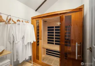 The Cottage sauna included