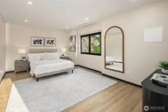 Private comfort – Light-filled guest suite offering privacy and style.