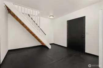 detached garage includes a finished bonus room