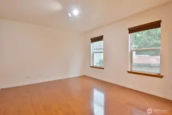 Main level primary bedroom