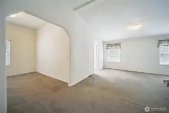 Office or sitting area off the primary bedroom.
