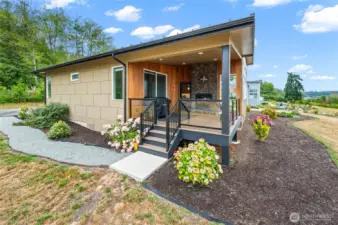 Rear Entrance to the Deck