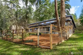 This view reveals the home’s balanced proportions and clean lines, reflecting the thoughtful architectural design throughout.