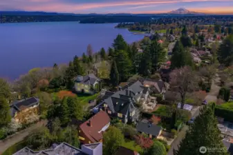 Views, access to lakefront, parks, and playground.