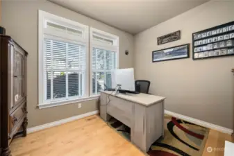 This is a great sized office/den/guest room on the main floor.