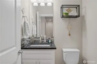 Half Bath on Main.