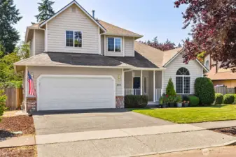 Mature landscaping of front and backyard, multiple large windows give this home tons of natural light, established trees, an oversized driveway, street parking available, newer roof. ONE YEAR HOME WARRANTY INCLUDED & Assumable 2.25% VA loan interest rate option! Unlike the neighboring properties in this highly-desirable Christa Heights community, this home is MOVE-IN READY! Character, style & charm are what define this established home - you can't find a home like this in those tiny lot, newer homes around the corner.