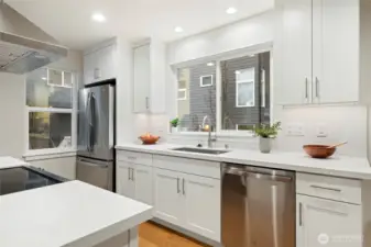 Plenty of storage in the kitchen for all your gear.