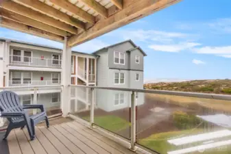 Fantastic Northwest View to surfing at the jetty and overlooking the future golf course.