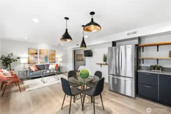 Private 1-bedroom ADU with separate entrance, offering a full living room, ideal for rental income, guests, or multigenerational living.