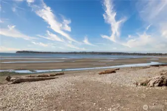 Birch Bay's recreational/swimming beach is one of WA states few!