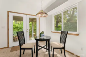 kitchen eating space