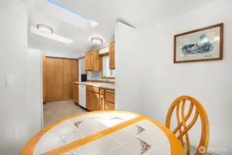 Dining Room Open to the Kitchen