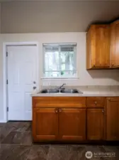 DOOR TO PATIO AREA