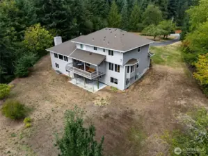 Backyard from above