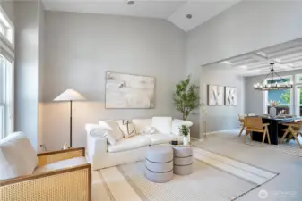 Abundant natural lights throughout