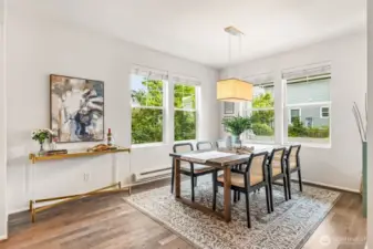 Another glimpse of your beautifully appointed dining room.