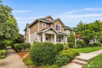Fantastic corner lot with charming landscaping and garden boxes. Enjoy the nearby Morgan Junction and numerous parks and play fields!
