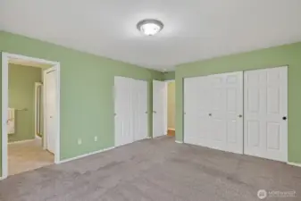 Primary Bedroom with plenty of closet space