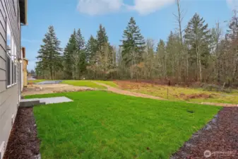 Greenbelt behind for the ultimate privacy.   Pictures are for representational purposes only, colors and features may vary.