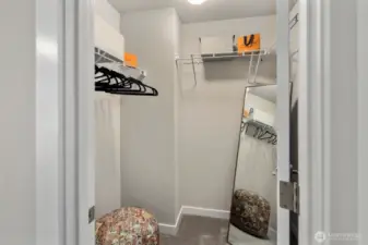 Primary Walk-In Closet