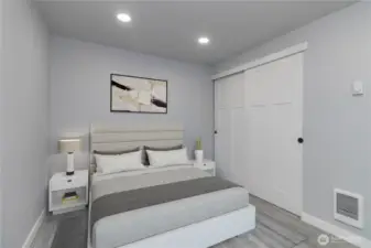 Staged Bedroom 1