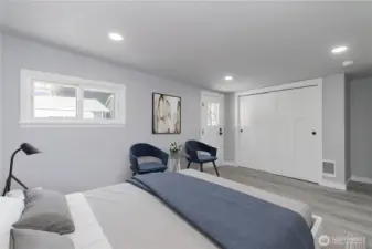 Staged Primary Bedroom