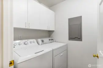 Washer and dryer stay!